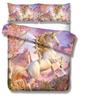 Comforter Printed 3D Cartoon Forest Unicorn Bedding Set 3 Pcs S Universe Queen King Bedlinen Bedset B