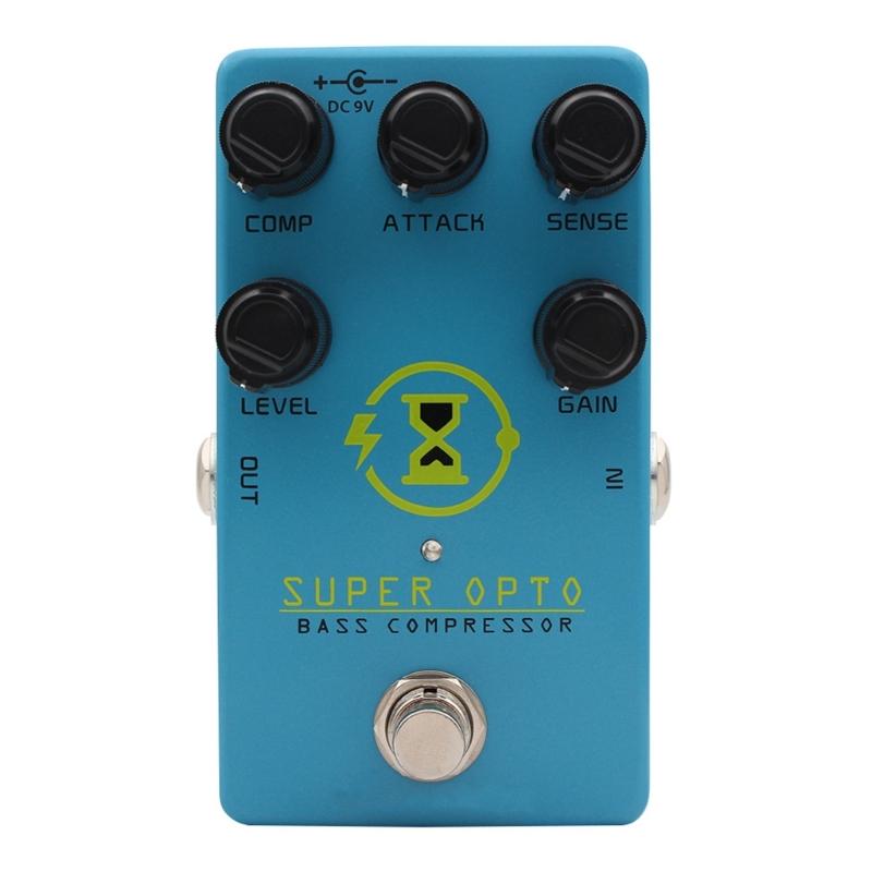 

Professional Optical Bass Compressor Pedal With Smooth Natural Tone And Dynamic Response For Enhances Low Frequencies 1