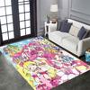 Pretty Cure Cartoon Rugs Are Suitable for Home Décor In Areas Such As Game Rooms, Bedrooms, Living Rooms, and Sofa Areas.