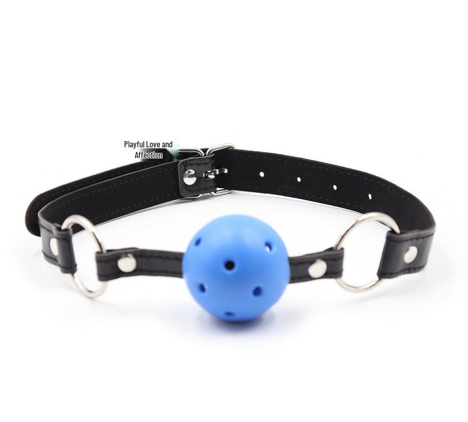 SM Female Slave Training Toy: Forced Mouth Gag for Couples, Flirting & Restraint