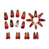 Autumn & Winter Maple Leaf Reindeer Press-On Nail Art Stickers