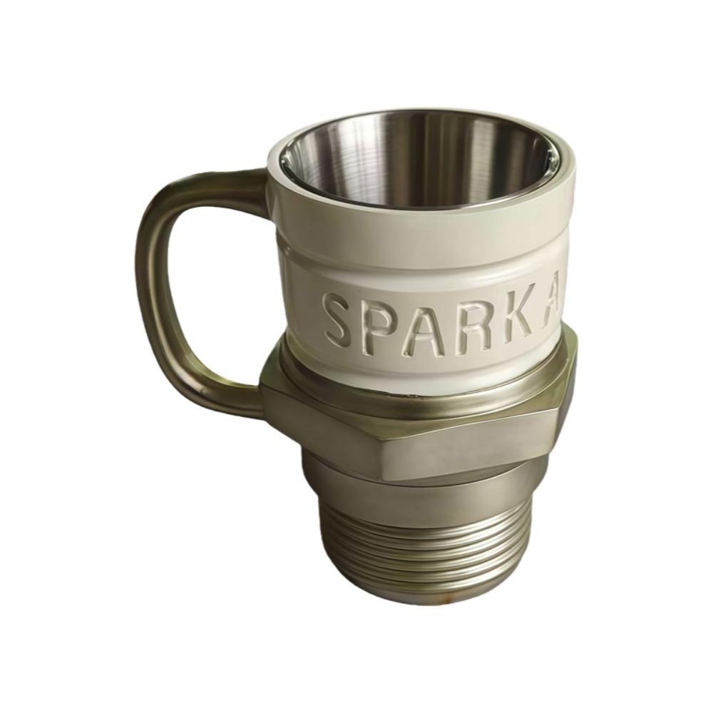 Coffee Mug Unique Spark Plug Mug Funny Automotive Automotive Themed Mug Decorative Drinking Cup Birthday Gift
