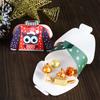12Pcs 2024 Merry Christmas Cartoon Sweater Christmas Candy Box Kids Chocolate Gift Packaging Box Decor  Year Party Supplies