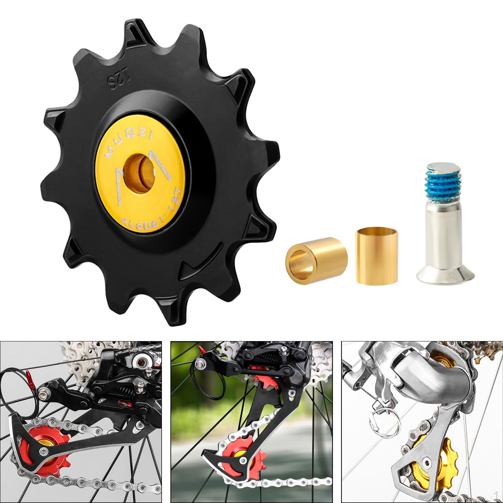 Задний переключатель, ролики натяжителя, аксессуары black 12T