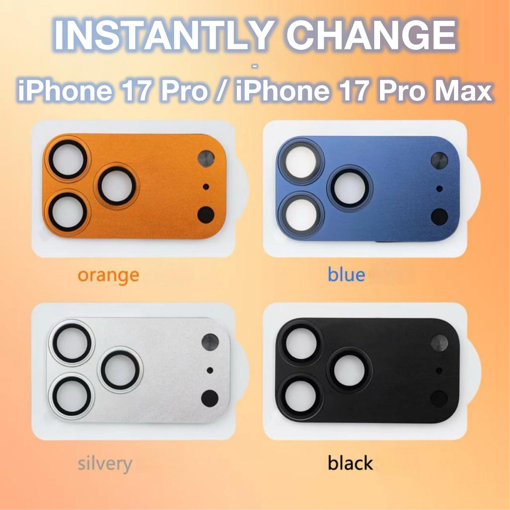 INSTANTLY CHANGE iPhone 17 Pro Max Case Camera Protective Film For iPhone 14 15 16 Pro Max