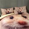 High Definition Print Comfortable Quilt Cover Bedclothes Home Textile 3d Anima Der,Wolf,Tiger Soft Comfortable Hot Beding Set Winter