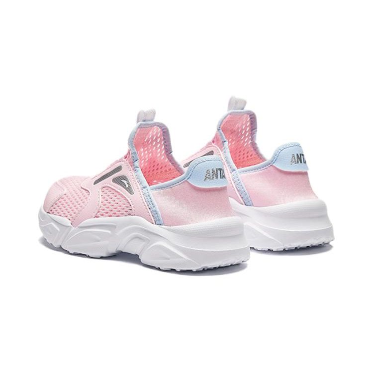Anta Comfortable Non-Slip Breathable Kids Casual Shoes Kids Sneakers Pink Blue Silver A322429917-1