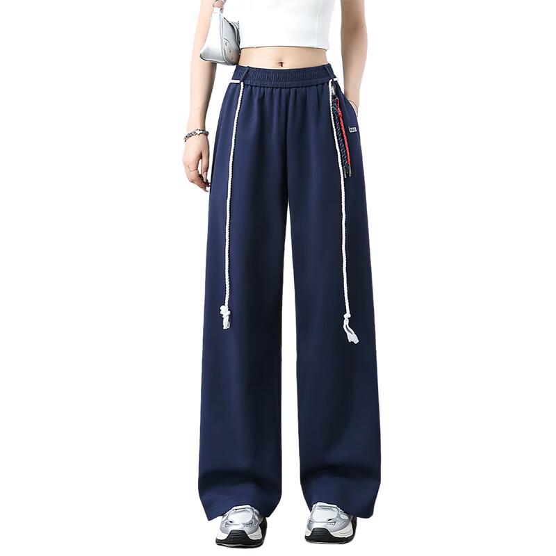 Izzue It Women's High-Waist Wide-Leg Sweatpants