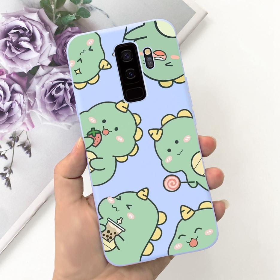 For Samsung Galaxy S9 Plus Case Cute Dinosaur Cartoon Cover Soft Silicone Phone Case For Samsung S9 Plus S9+ GalaxyS9 Back Cover