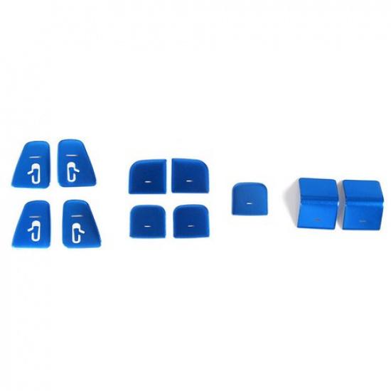 Car Window Lift Switch Button Door Open Sticker Trim For Tesla Model 3 2017-