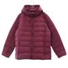 Seamless Down Jacket XL Seamless Down Parka with Storage Pouch Women Used