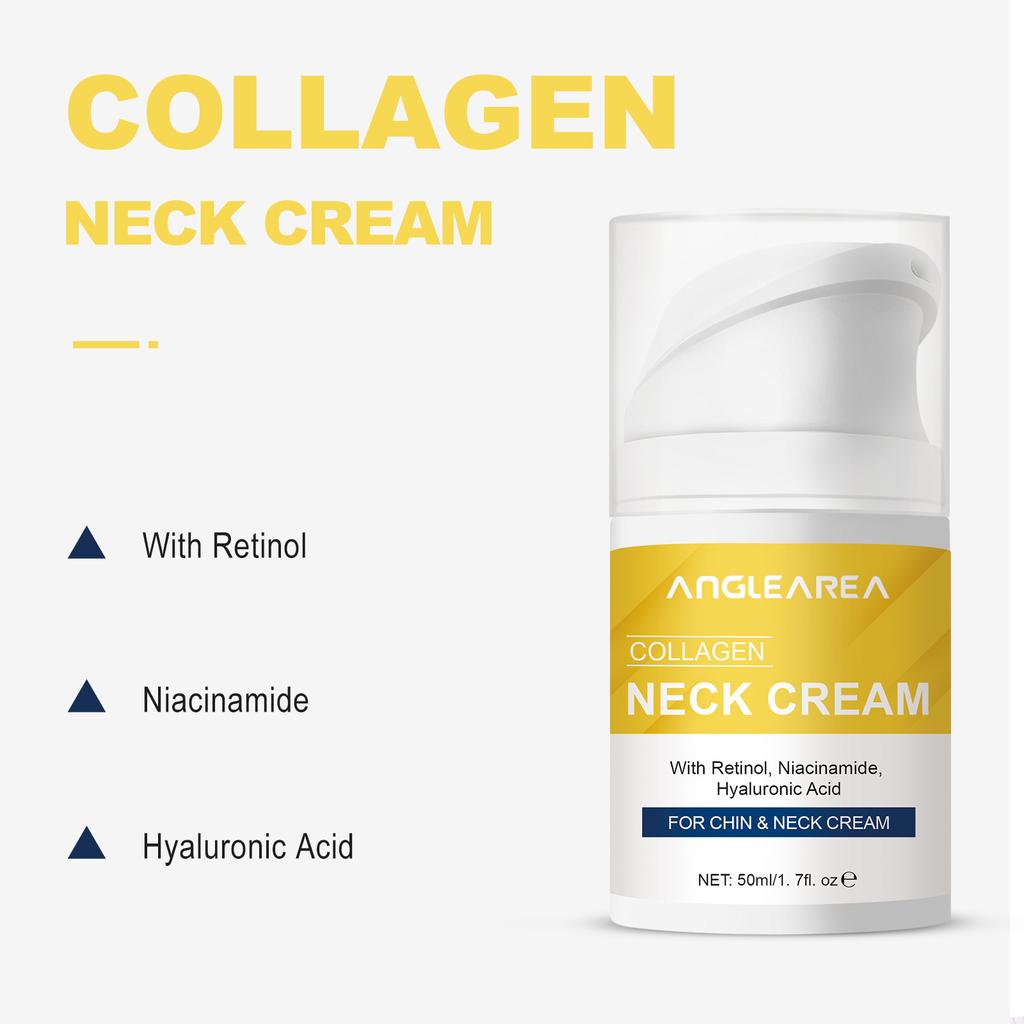 50ml Collagen Neck Cream Mooth Delicate Radiant and Translucent Rapid Absorption of Skin Retinol Anti Aging Serum