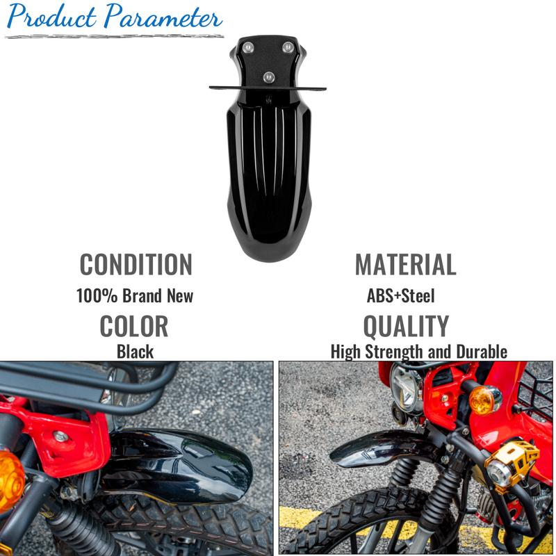 For Honda Cross Cub 110 2023 2024 Motorcycle Fender Front Mudguard Splash Guard Protector Cover CC110 Accessories