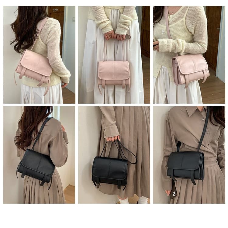 Retro messenger bag women's shoulder messenger bag