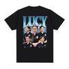 Lucy Chen Grafik T-Shirts Herrenbekleidung Harajuku Mode Kurzarm Street Klassische T-Shirts Baumwolle Lässig Übergroße T-Sh...