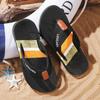 Summer new flip-flops men's high-end casual pinch men's slippers wear non-slip beach slippers