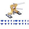 Car Paintless Dent Repair Tools Auto Workshop Body Adjustable Golden Lifter Suction Cup Dent Puller Kits for Anti-hail