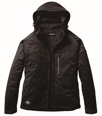 BURTLE Stretch Hoodie Insulated Jacket (Unisex) Fall/Winter Use Black 3260 35 XXL