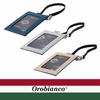 Orobianco Card Case, Pass Case, ID Case with Reel, Pointed Design, ORS-130871