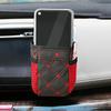 Car Air Vent Bag Auto Air Outlet Debris Bag For Mobile Phone Key Sunglasses Vent Dashboard Tidy Hanging Leather Organizer Box