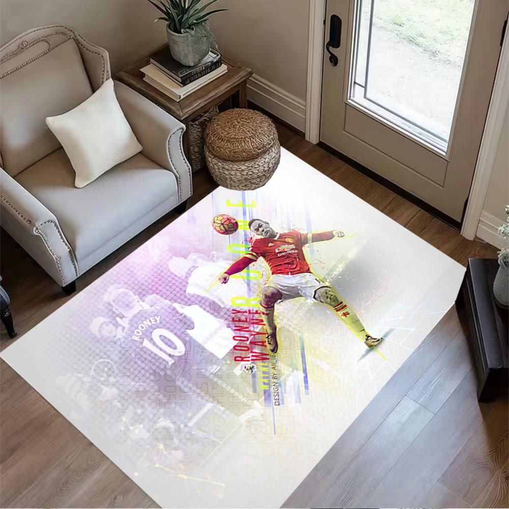 David De Gea Celebration Floor Mat Perfect for Entryway Study room Game Room Dining Room Anti-slip Rug Anime Office Decor Best for Christmas