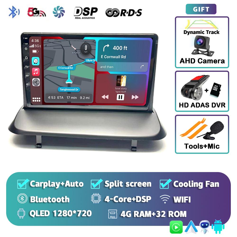 Android 14 Wireless Carplay Auto Car Radio For Peugeot 5008 3008 2009-2015 Audio GPS Navigation Multimedia Video Player Stereo