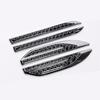 2Pcs Side Fender Vent Wing Sticker Cover Carbon Fiber Body Trim Car Accessories