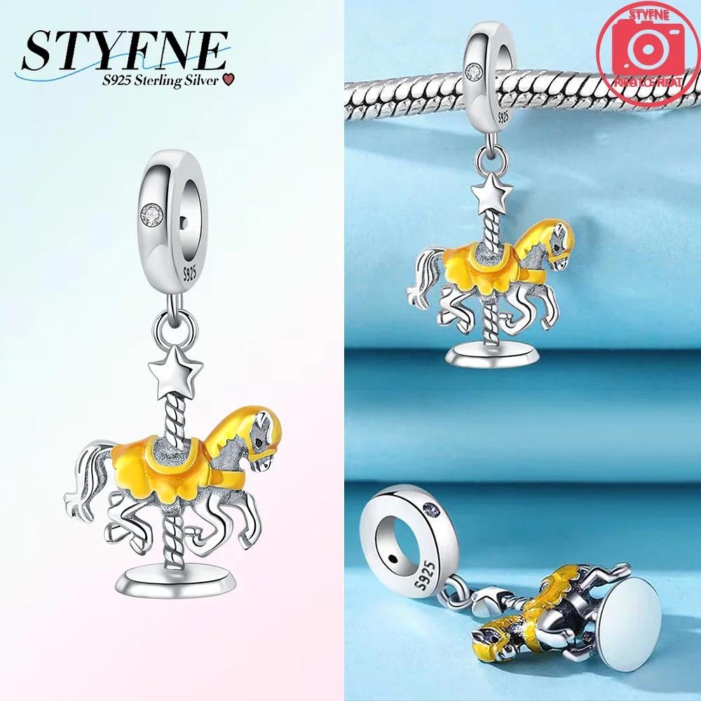 Charms Copper Original Elephant Colorful Peacock Bee Frog Beads Fit Bracelet Women Jewelry Diy Fine Gift Accessory