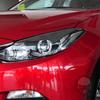 For Mazda3 Axela 2014-2016 Car Accessories Carbon Fiber Front Headlight Eyelid Eyebrow Cover Style Trim Sticker Modification