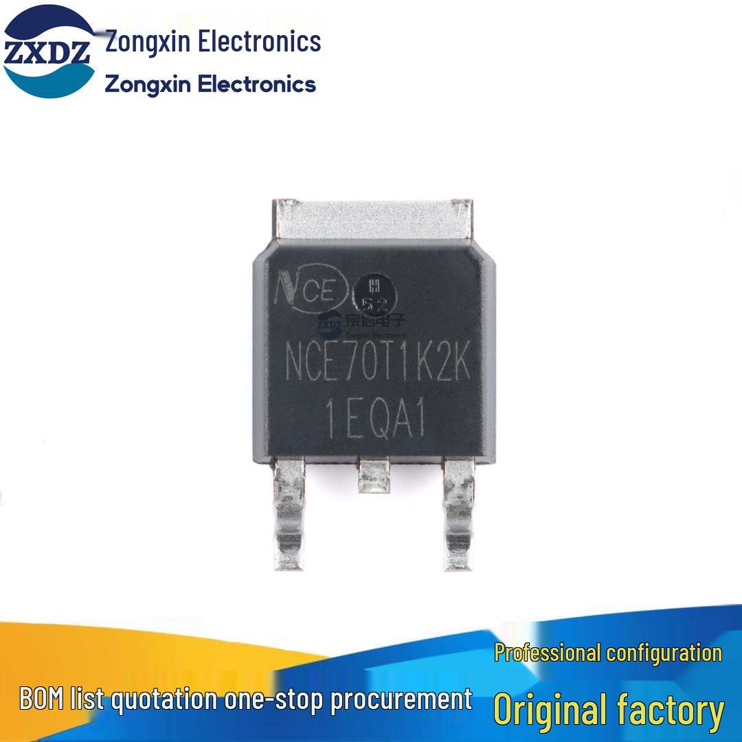 

Authentic NCE70T1K2K 700V 4A N-Channel Power MOSFET TO-252-2