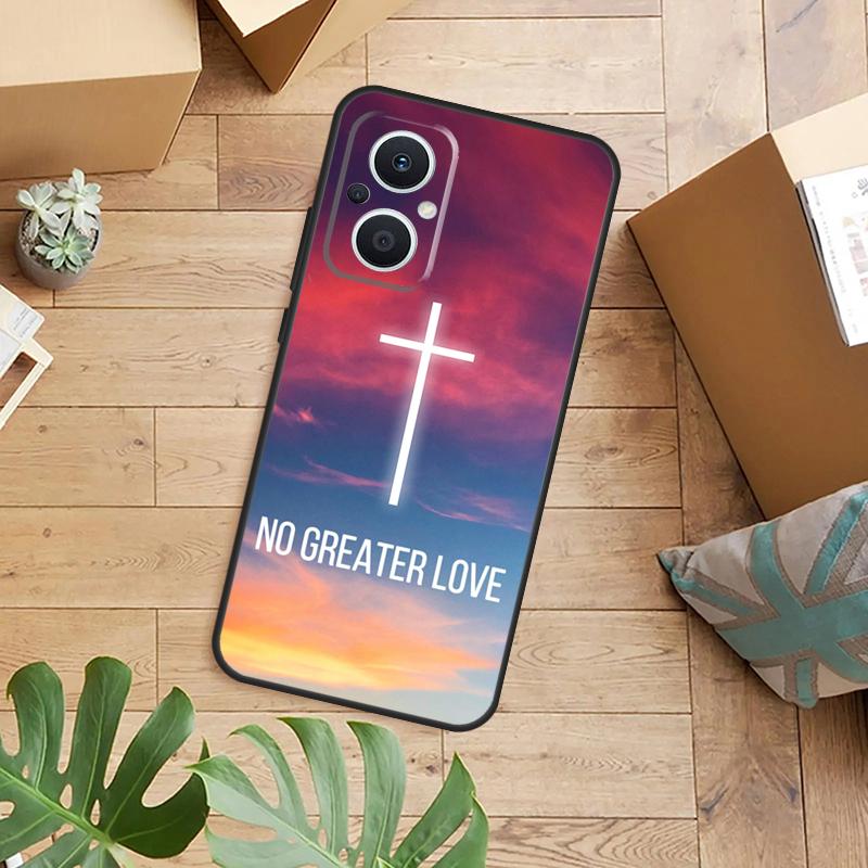 Jesus Christ God Bless You Phone Case For OPPO Reno 14 13 11 12 F 10 Pro 8T 7 8 Lite OPPO Find X9 X8 X5 Pro Back Cover