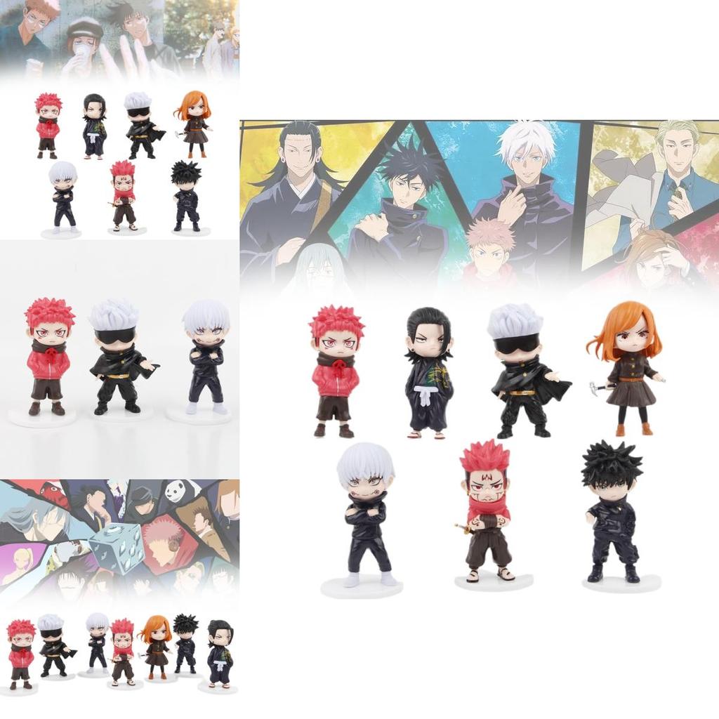 High Quality 10.5cm Jujutsu Kaisen Itadori Yuji Sukuna Chibi Pvc Figure For Collectors