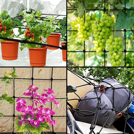 Climbing Net Trellis Adjustable Mesh Size Strong Support Plants Net Vegetables Fruits Flowers Gardening Tool
