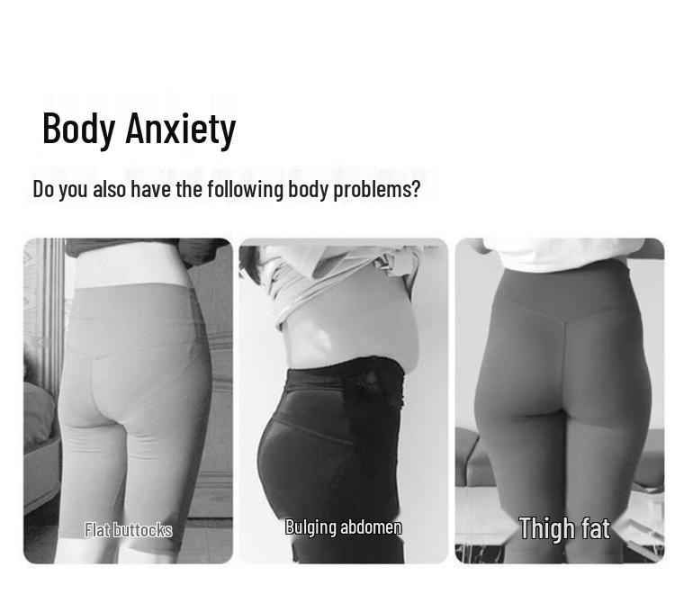 Seamless Lift Buttocks Pants with Integrated Fake Butt and Hips Pad - Antibacterial Buttocks Enhancement Underwear