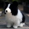 Border Collie Kuscheltier Hund 11,8 Zoll Kinder Kuscheltier Perfektes Geschenk für Jungen und Mädchen