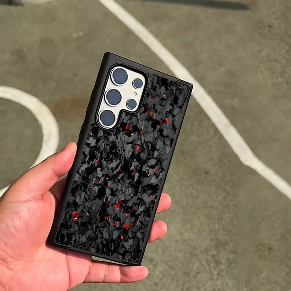 Carbon & Forged Carbon Fiber Phone Case For SAMSUNG Galaxy S26 S25 S24 S23 S22 S21 S20 FE Plus Ultra Cover