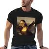Mona Lisa Dabando Dab T-shirt da Uomo in Cotone con Stampa Anime