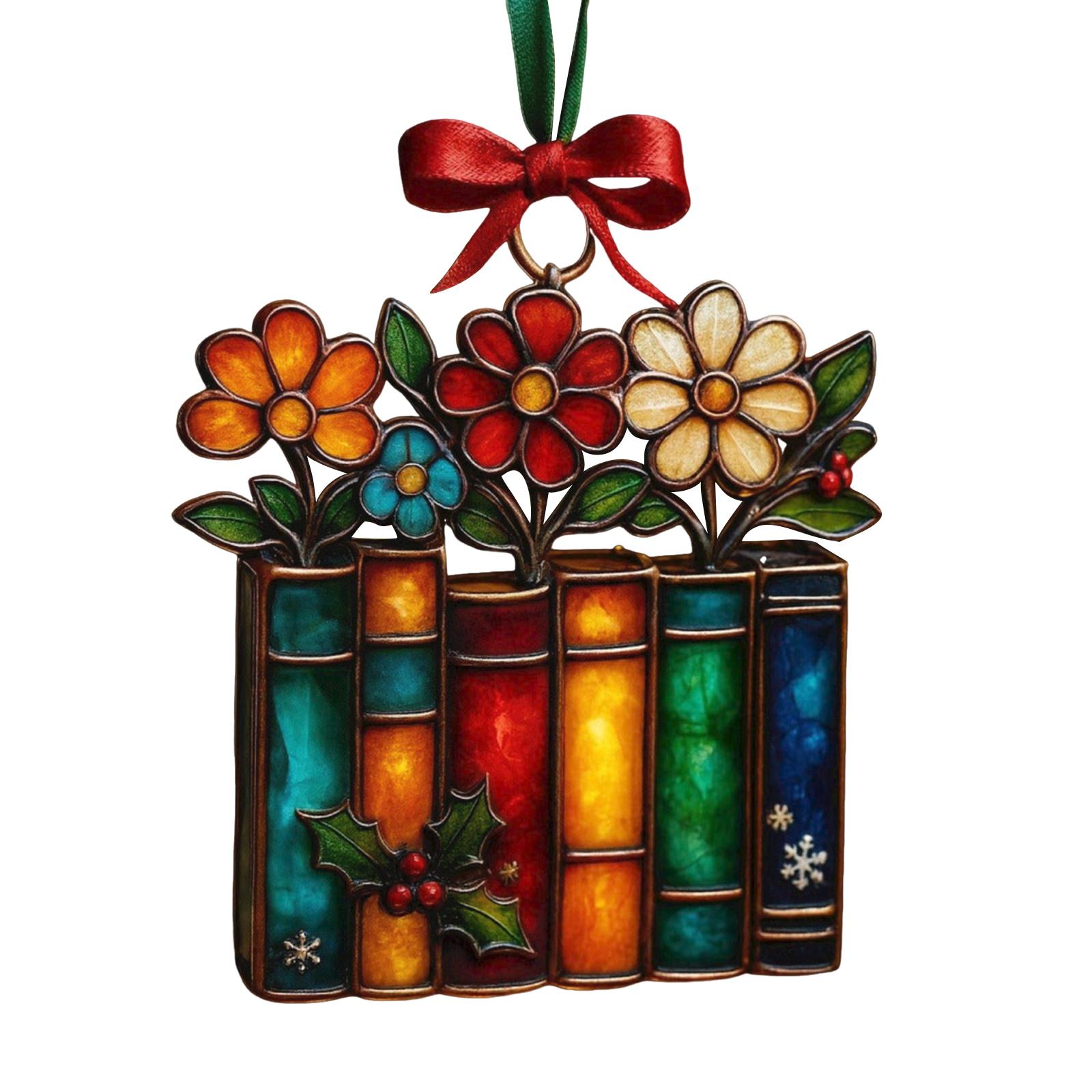 

2D Акриловая подвеска на елку, Украшение на елку, Рождественские подвесные украшения, Украшения для дома One Size