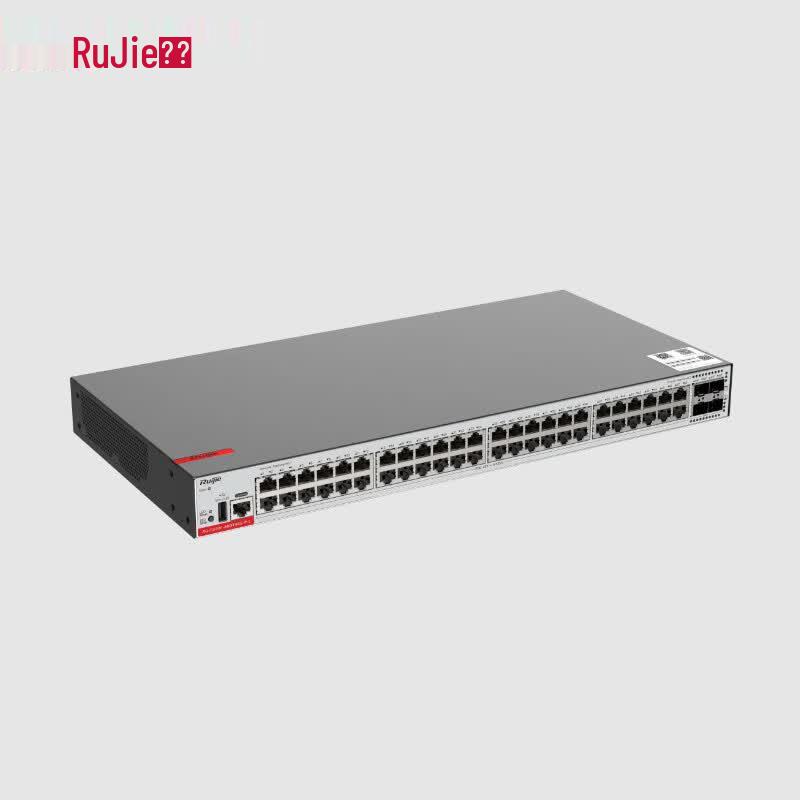 Ruijie RG-S5300-48GT4XS-P-L 48-Port Gigabit PoE Switch