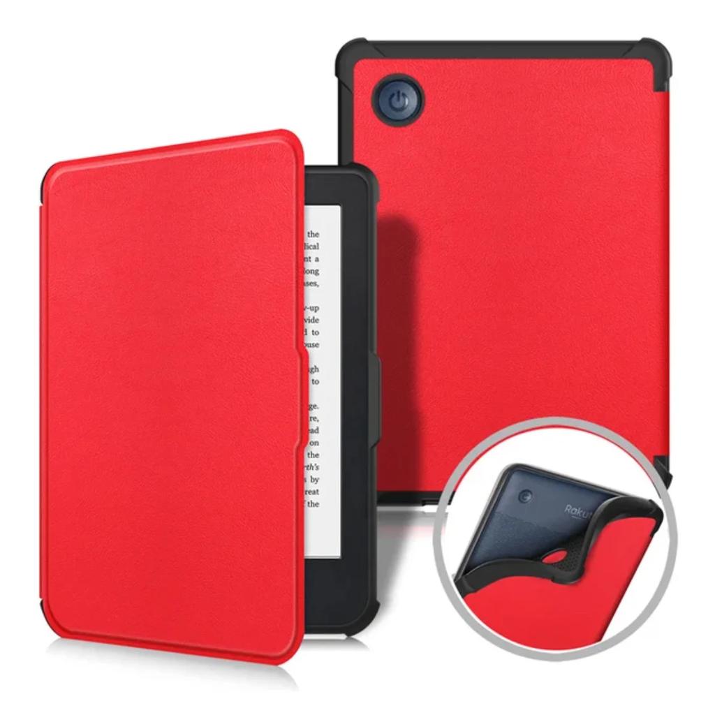 Per Kobo Clara BW / Clara Colour 2025 Custodia 6 pollici Auto Wake Sleep Copertina in Pelle PU Morbida Magnetica Custodia per Ereader N365 N367 Funda