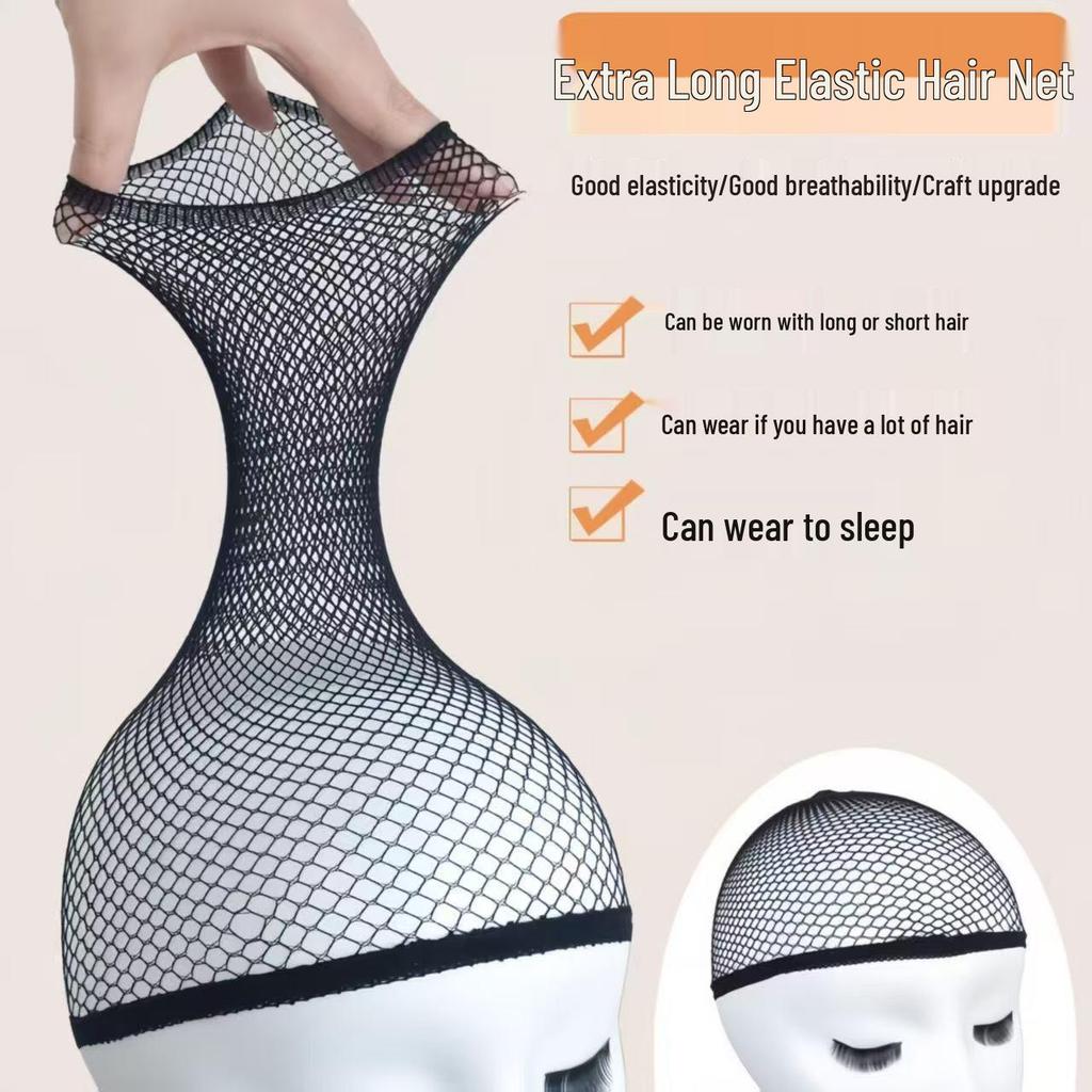 Wig Tools: Elastic Lace Hairnet for Secure Wig Wear and Care