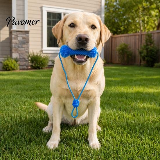 Dog Calculus Remover Tooth Brushing Helper, Pet Dental Prop Chewable Toy, Dual-Action Canine Oral Easy Mouth Opener for Dogs Care Tool Cleaning Teeth,