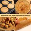 50/100PCS Non-Stick Round Baking Papers for Baking, Grilling, Steaming, Air Fryer, Microwave Baking Tools Kitchen Accessories