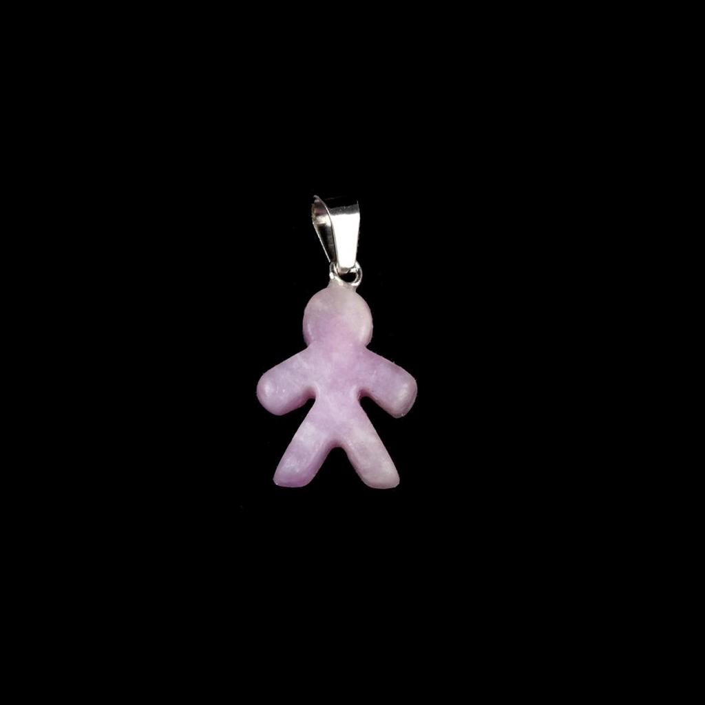1Pcs Small Pendant Natural Stone Men-Shaped Pendant For Jewelry Making DIY Earrings Necklace Bracelet Accessory