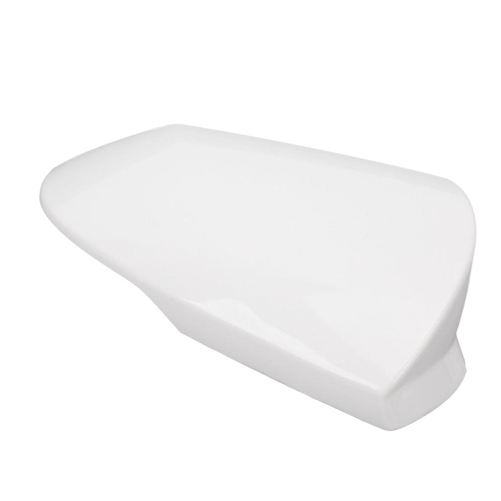 Side Mirror Cover Cap Unpainted White Rearview Wing Mirror Cap Weather Resistant Replacement for Elantra 2021 To 2023