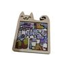 Brain Burning Cat Puzzle Game Wooden Animal Puzzle Kids Student Cat Shaped Puzzle  Boys Girls