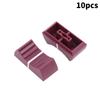 10 Stück 1x8 2x4mm Mixer Elektronische Tastatur Schiebepotentiometer Kunststoffkappe Fader-Kappe Knopf Druckknopf Buchse Druckkappe