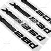 3D ABS Rear Trunk Emblem X Drive 20d 25d 28d 30d 35d 40d 45d 50d 55d Car Badge Body Adhesive Emblem for BMW X3 X5 X6 XN9