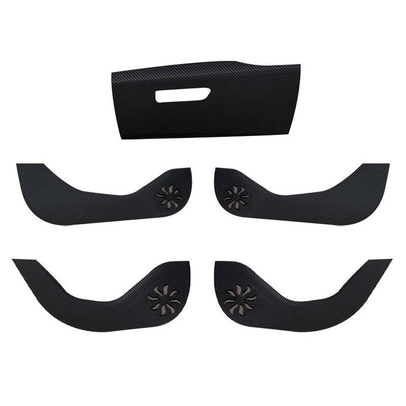 For Changan Eado / Eado Plus Car Door Anti Kick Pad Leather Protection Sticker Carbon Fiber Scratch Resistant Film Accessories
