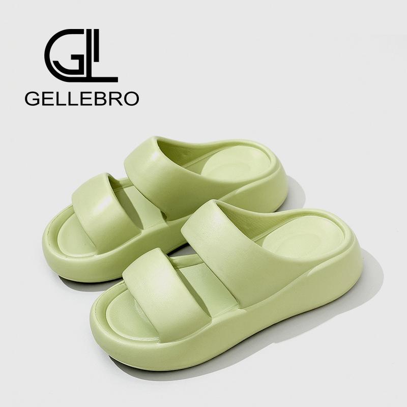 

Platform slippers women s outer wear summer new high-end fashion versatile one-word drag women s bread casual sandals 40/41 зелений